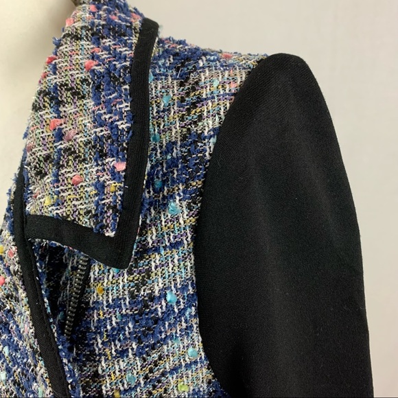 Tinley Road | Multi Colored Tweed Jacket | Sz - Picture 11 of 16